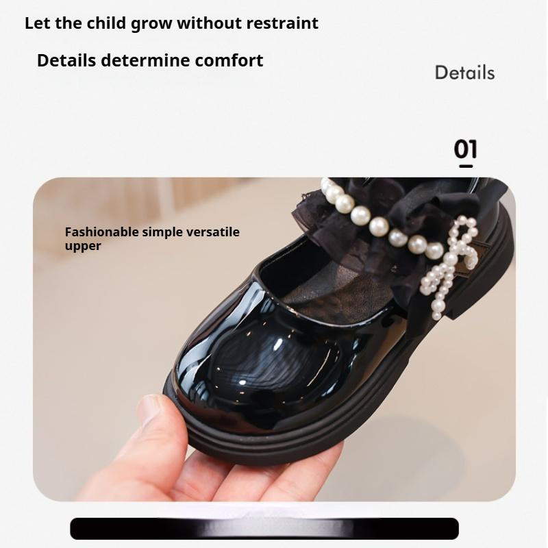 Summer New Fashion Girls Comfortable Soft Sole Leather Shoes
