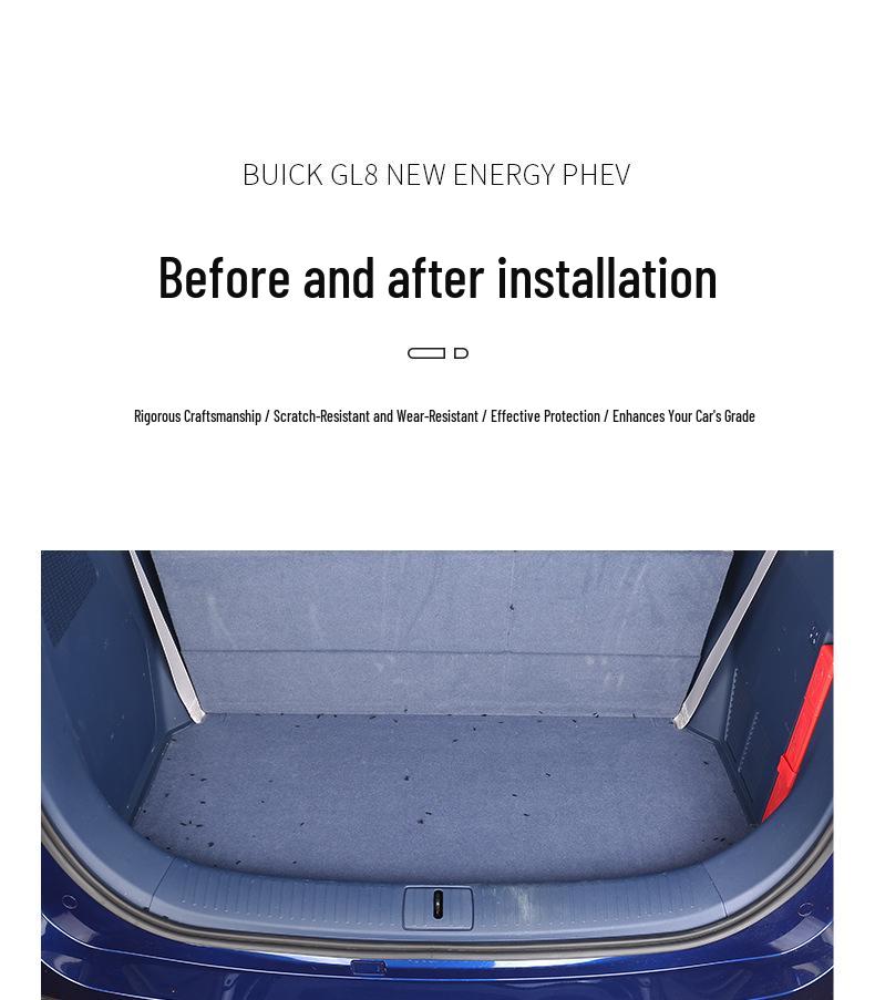 Compatible Trunk Mat for 2025 Buick GL8 PHEV/ES: Rear Modification Part