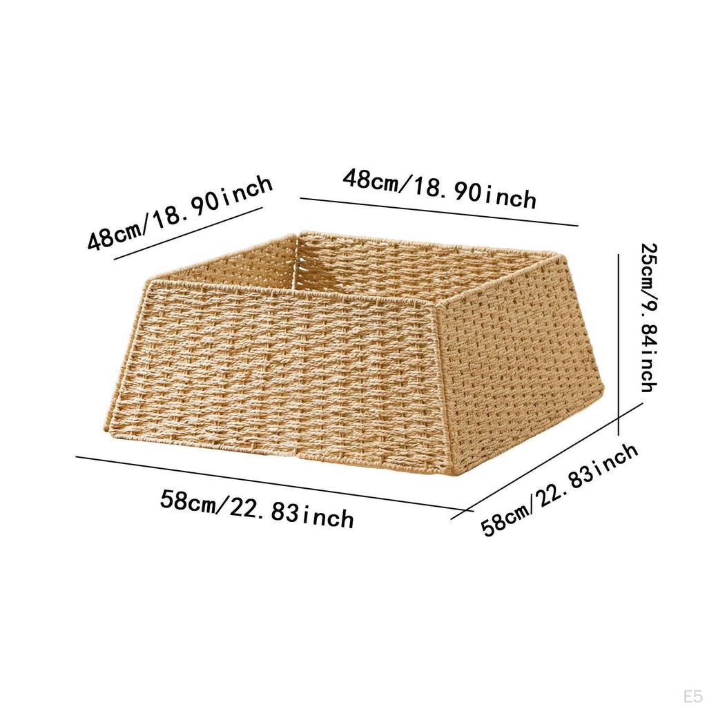 Christmas Tree Skirt Base Cover Party Props Decorative for Hotel Farmhouse