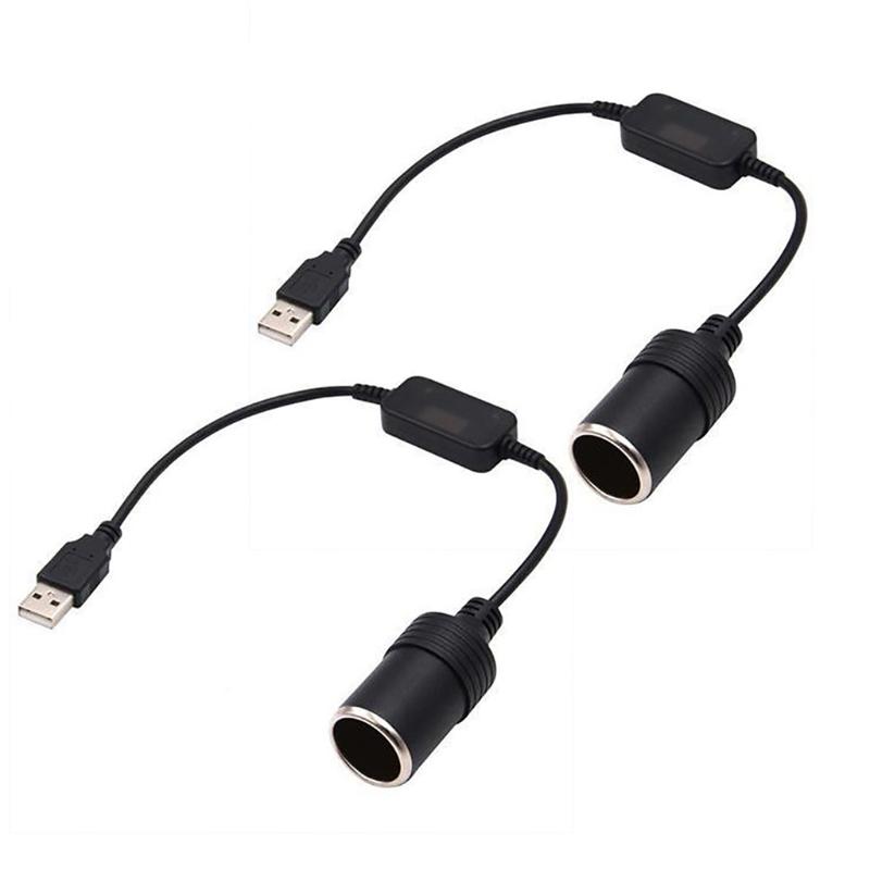 Fast Charge USB Car Cigarette Lighter Universal Car Cigarette Lighter Socket 12V for Driving Recorders Electronic Dogs