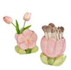 Tulpe Blume Make-up Pinsel Aufbewahrungseimer Büro Pinselhalter Schlafzimmer Schreibtisch Aufbewahrung Dekorative Ablage Ornament