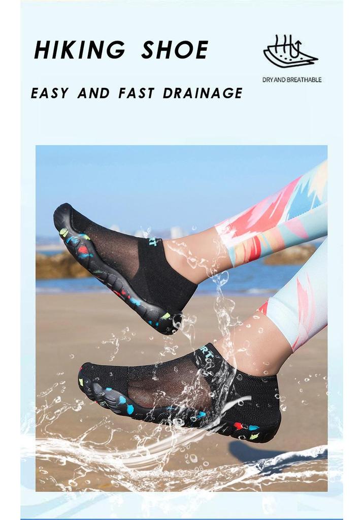Unisex Five-Finger Barefoot Trekking, Wading, and Beach Shoes: New Style Fitness Footwear for Outdoor Adventures