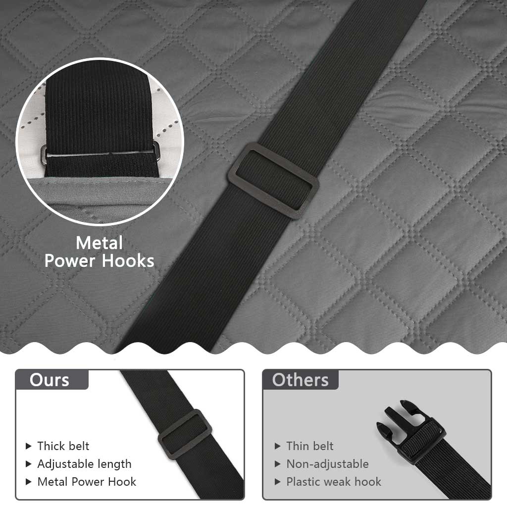 Καπιτονέ Κάλυμμα Καναπέ Αδιάβροχο Αντιολισθητικό Ελαστικός Ιμάντας Πλενόμενο Κάλυμμα Καναπέ με Τσέπες Προστατευτικό Έπιπλο για Σκύλο Κατοικίδιο