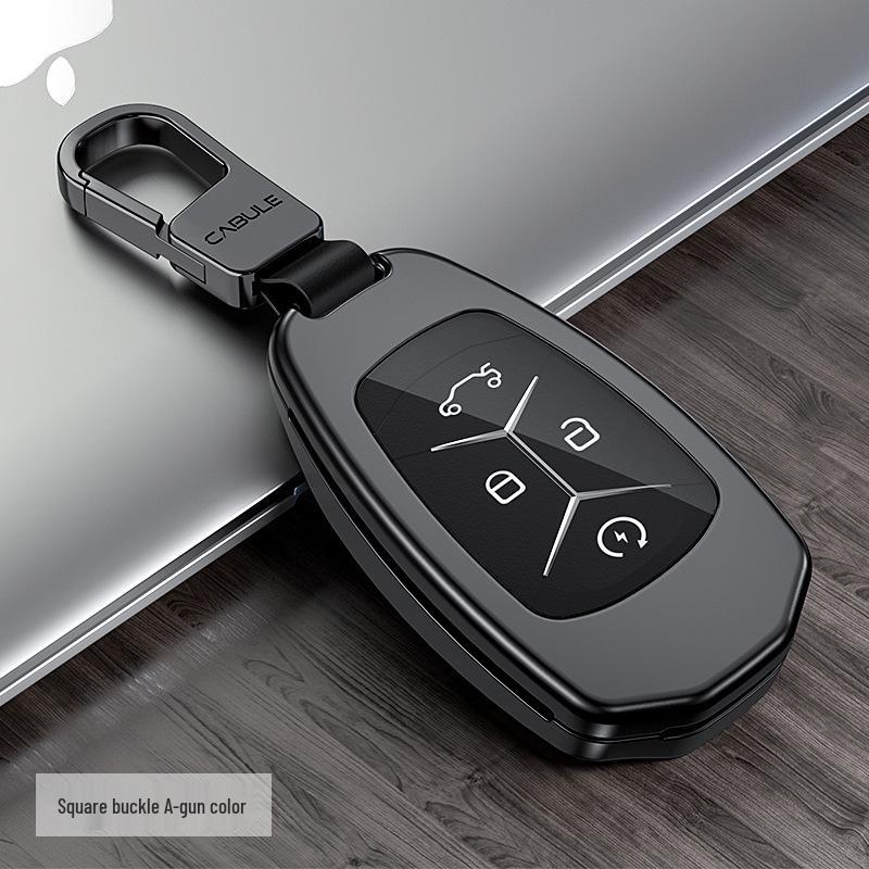 Lynk & Co 03 Key Case: Premium Aluminum Alloy Shell for Creative Modification.