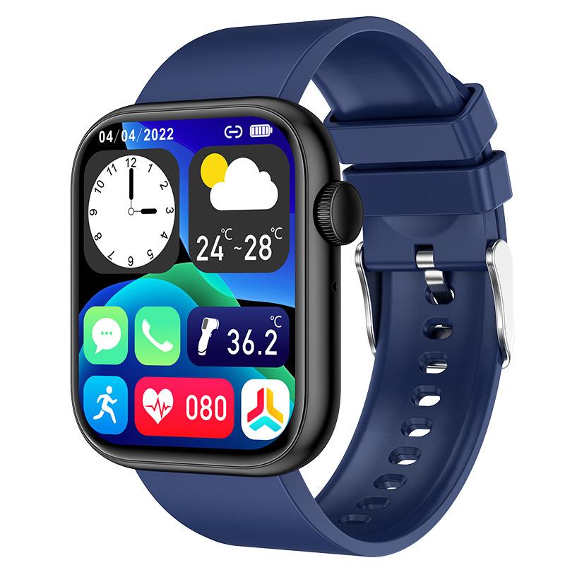 Men's Sports Smartwatch Body Temperature Detection Bluetooth Call Waterproof Smart Watch Ultra For Women Ios Android Phones