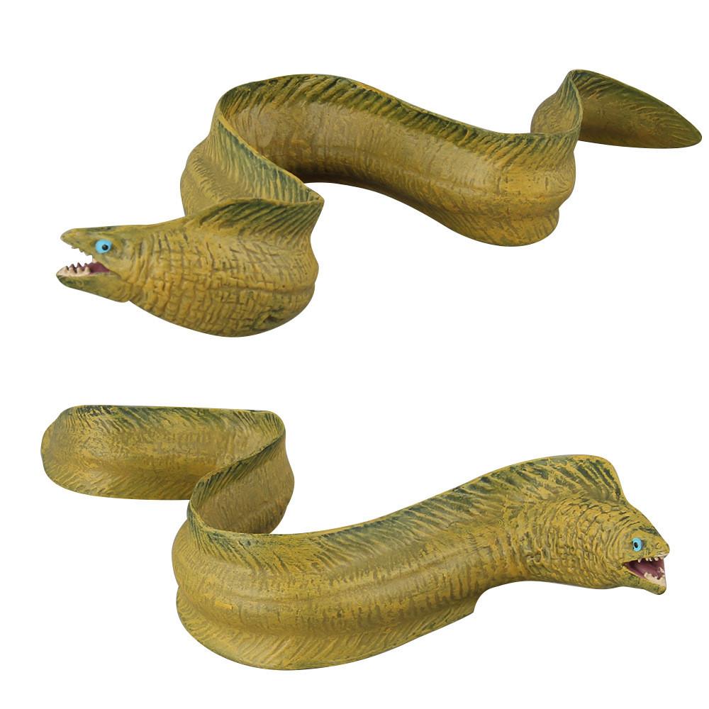 Arabian Pike Eel Kids Marine Animal Toy Set With Realistic Plastic Models For Educational Play