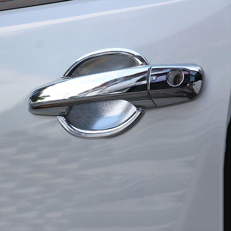 Car Door Handle Bowl Trim Cover Protect for Mitsubishi Pajero Sport 2015 2016 2017 2018 2019 2020 2021 2022 2023