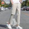 Paul Frank Men's Summer Ice Silk Slim Fit Casual Pants