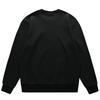 Kelme Men's Long Sleeve Crew Neck Sweatshirt with One-Point Logo (Black, L)