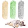 Catnip Toys for Cats Plush Pillow with Crinkle Sound and Catnip Self Healing Interactive Chew Toy Kitten Teething Toys Pet