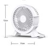 Silent USB Mini Desktop Fan: Portable, Strong Wind for Student Dorms