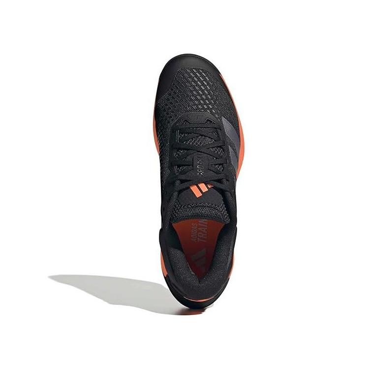 adidas Dropset 4 Scarpe da Allenamento con Supporto Comodo Scarpe da Uomo Nero Arancione JR4677
