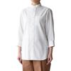 Seven Uniform CH4467-0 Shirt (3/4 Length), White, LL