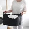 Large Capacity Dirty Clothes Hamper Felt Toys Holder Container Dirty Clothes Bin  for Book