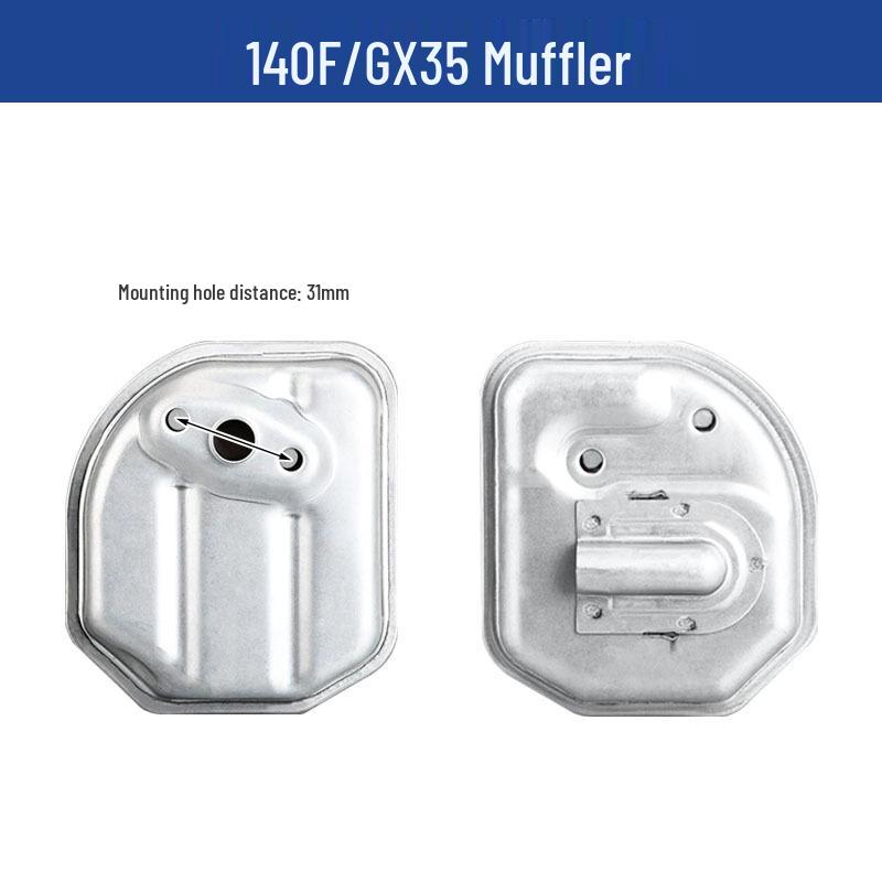 140-Piece GX35 Engine Parts Set: Pull Starter, Spark Plug, High-Voltage Coil, Oil Can