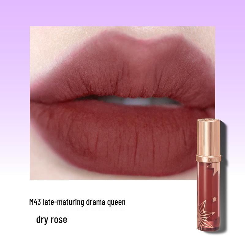 Girlcult Gouqi Lippencreme - Nude Matt Niedrig gesättigt Youyuanjingmeng Miaojiang Hexe Lippenstift