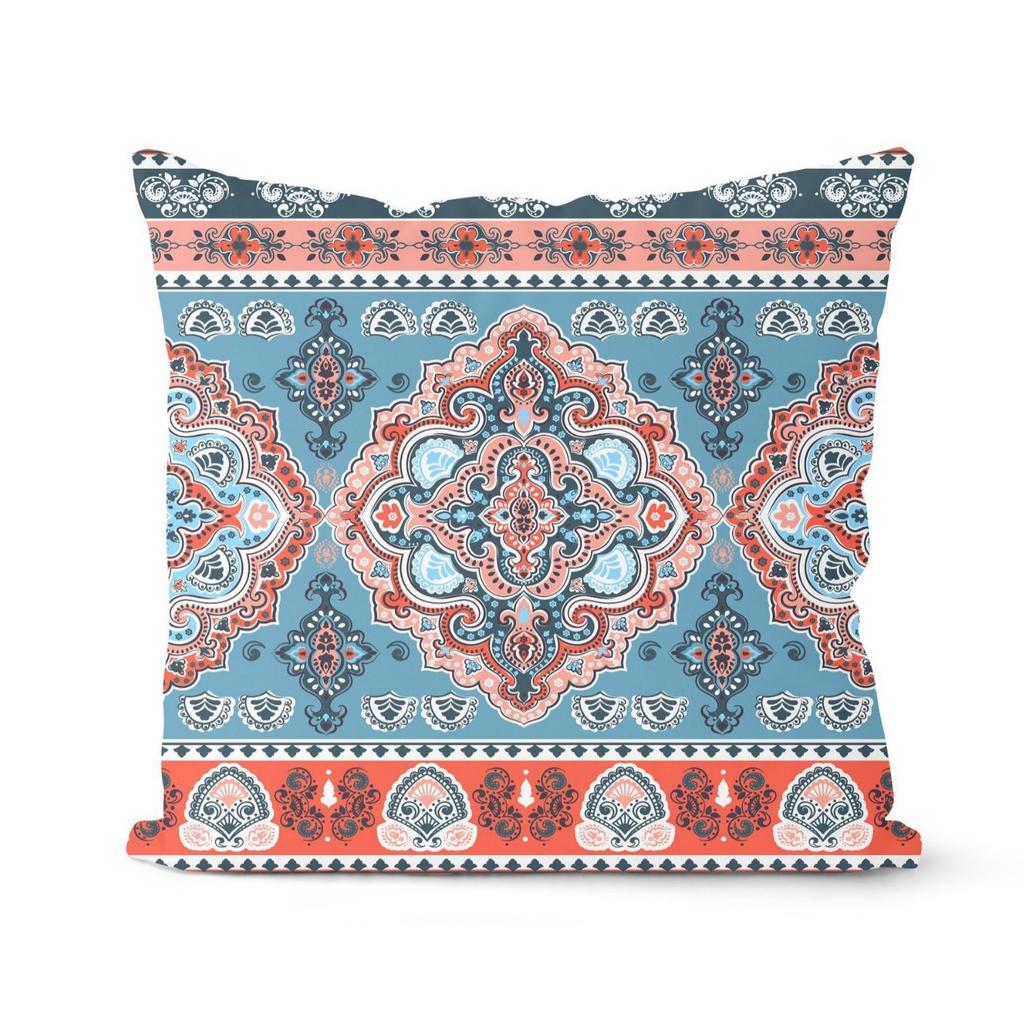 Ethnic Style Throw Pillow Cover Retro Abstract Decoration Home Bedroom Living Room Sofa Cushion Pillow Cover