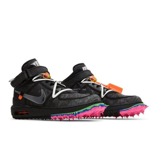 Nike X Air Force 1 Mid 'Black' DO6290-001 Men's Shoes .