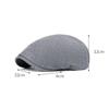 Cap Men's Spring Summer British Beret Sunscreen Sun Hat Forward Hat Newsboy Hat