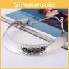 Metal Choker With Geometric Design For Unisex Fashion Accessory