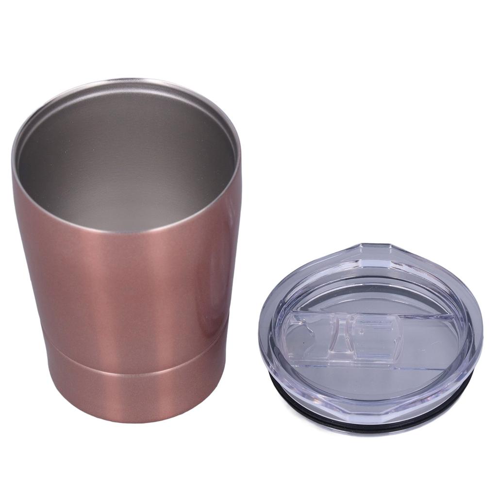 260ml Coffee Cup Stainless Steel Coffee Mug Insulated Water Cup for Outdoor Travel