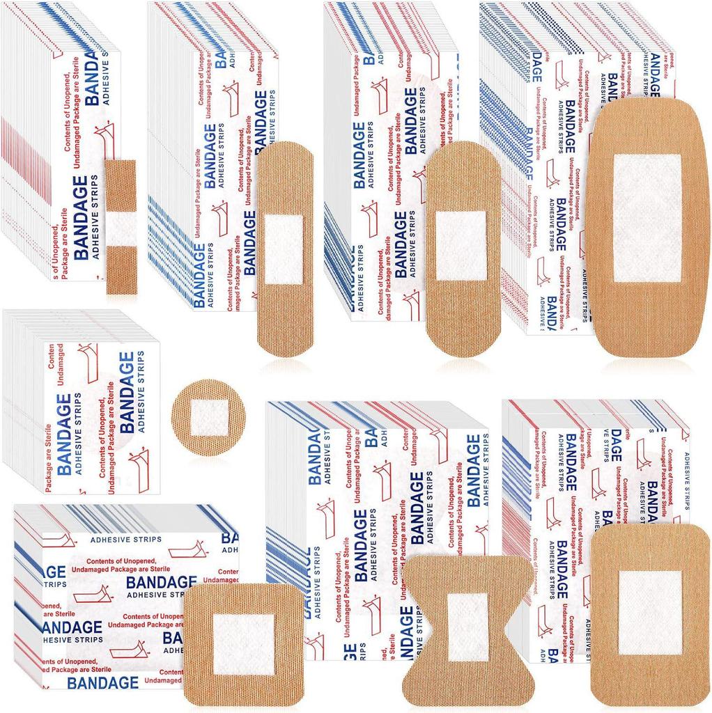 Customized Breathable Elastic Fabric Band-Aids, Butterfly-Shaped, Various Sizes for Fingertip Joints