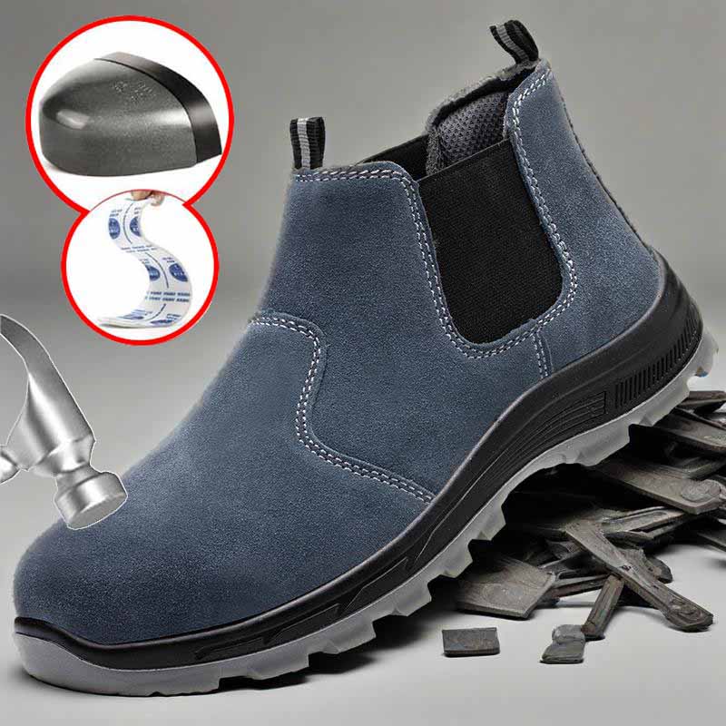 Steel Toe Indestructible shoes Male Anti scald welding shoes Anti-smash Safety Shoes Anti puncture Work Shoes Protection Boots