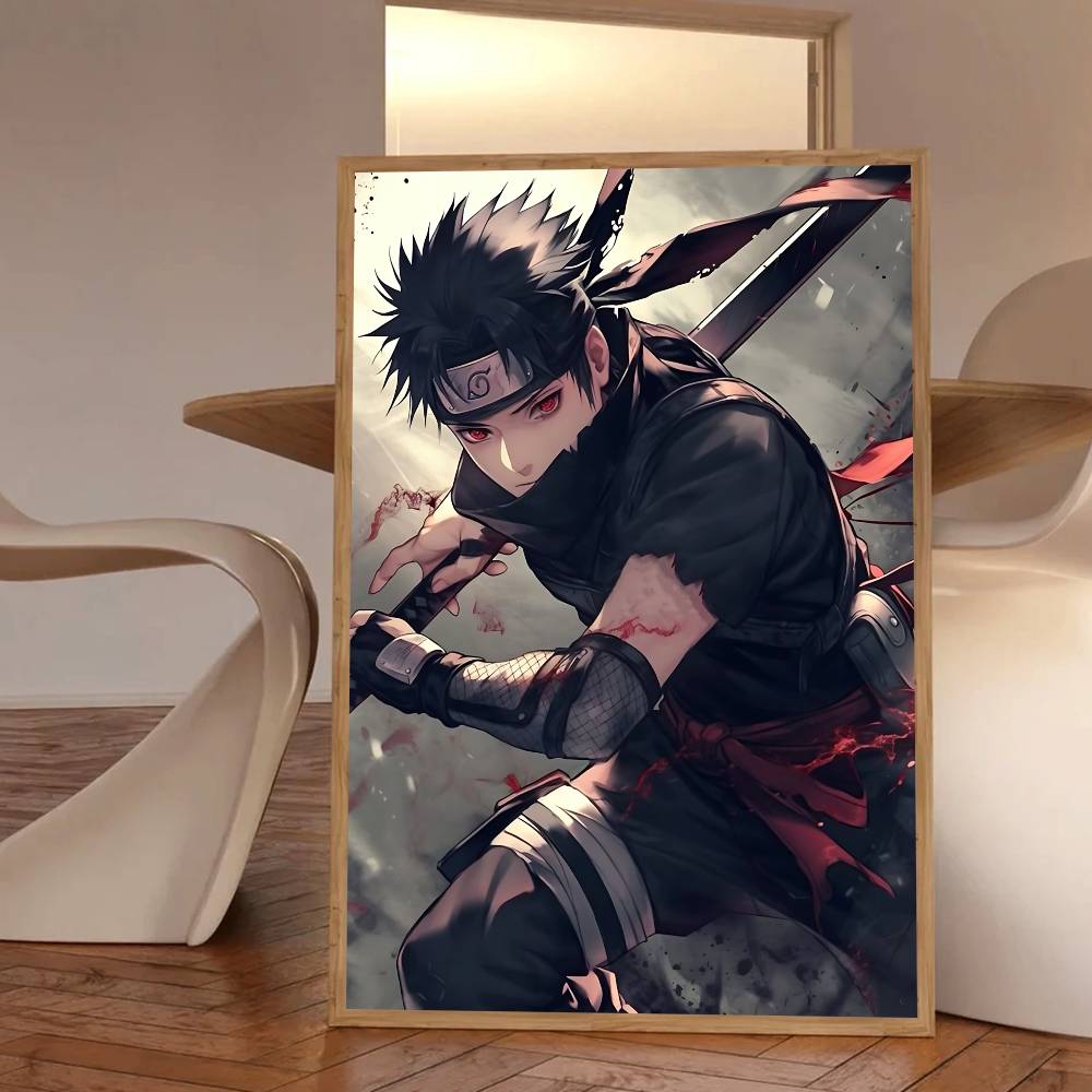 Anime Character Uchiha Shisui N-Naruto Posters HD Print Vintage Wall Art Decor for Home Study Room