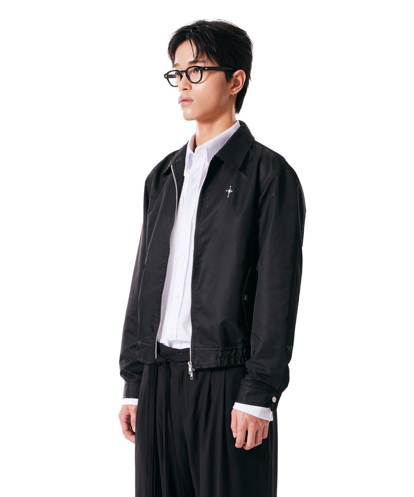 Iugamakaras Nylon Bomber Jacket (Black)