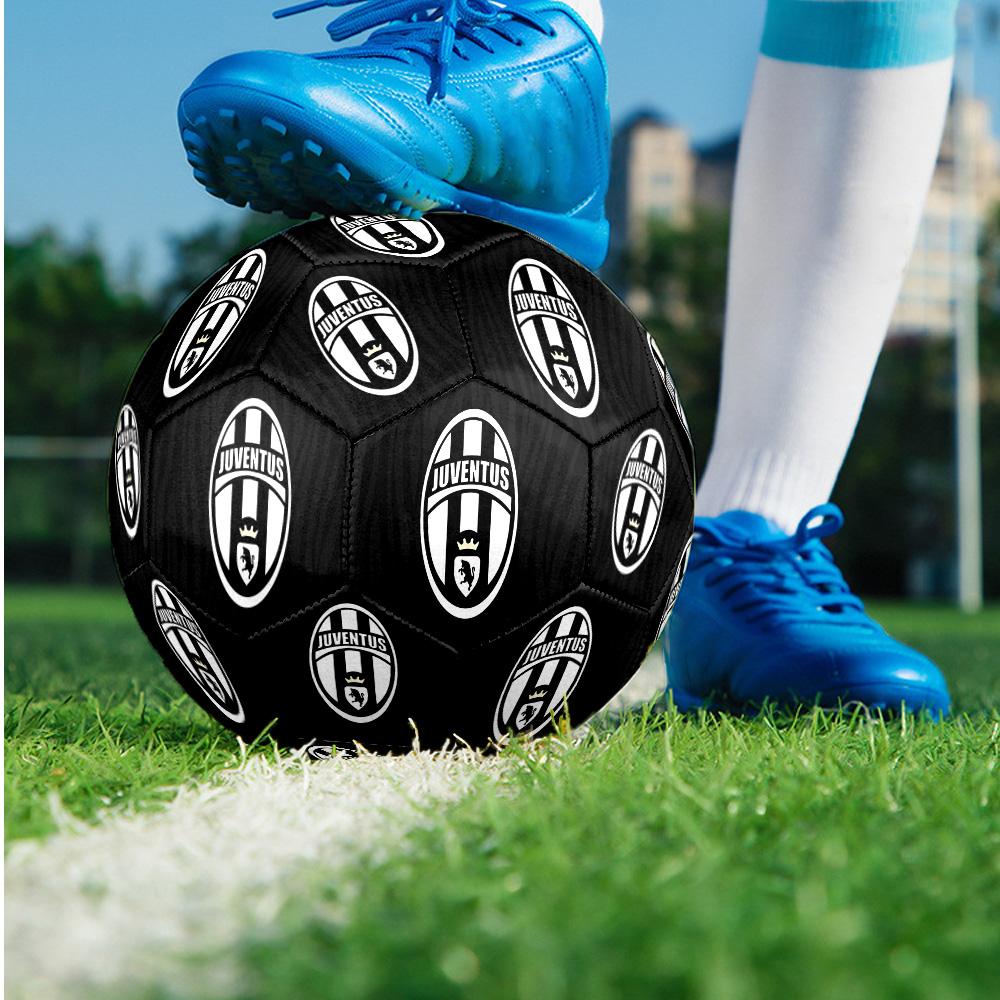 Pallone da Calcio Juventus FC Tema Taglia 5 Partita Professionale Outdoor Calcio Morbido al Tocco Pallone da Allenamento