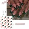 24pcs French False Nails Long Almond and Ballerina Nail Tips Manicure Fake Nials  Women