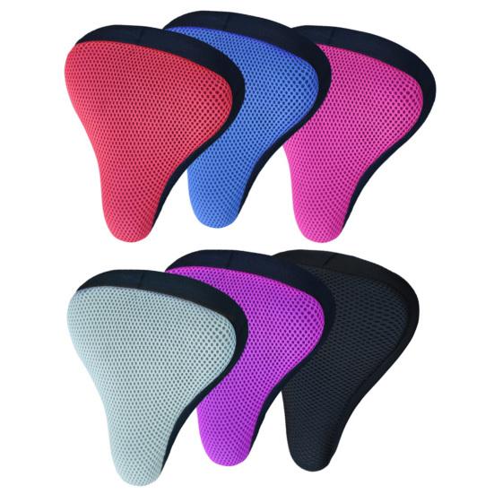 Thicken Bicycle Seat Cover Breathable Honeycomb Design High Strength Bike Cushion Cover