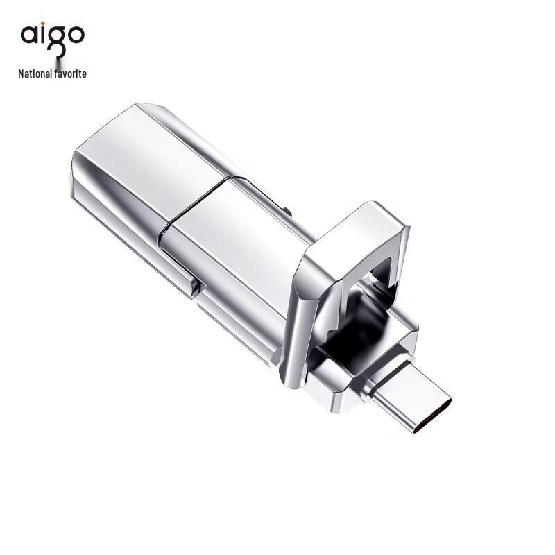aigo U393 Dual-Interface USB 3.2 SSD Flash Drive