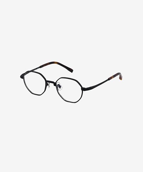 Techeuoaiweeo Tetsuo27 Eyeglass Frames C1 Matt Black