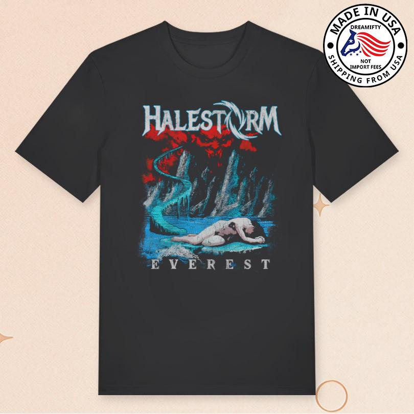 Halestorm Everest Rock Band Graphic T-shirt