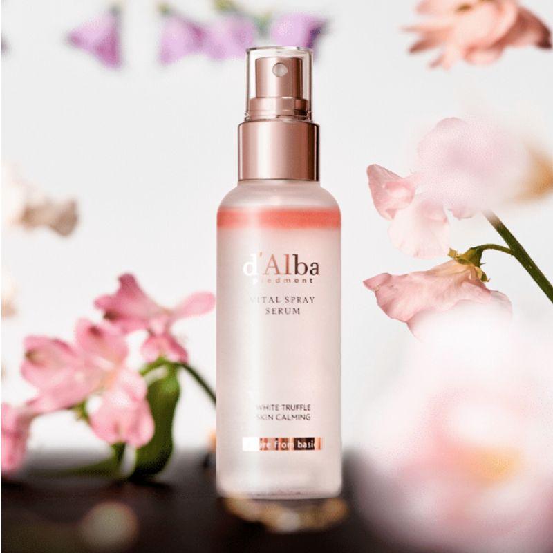 d'Alba White Truffle Vital Spray Serum 100ml – Hydrating Glow Mist Serum