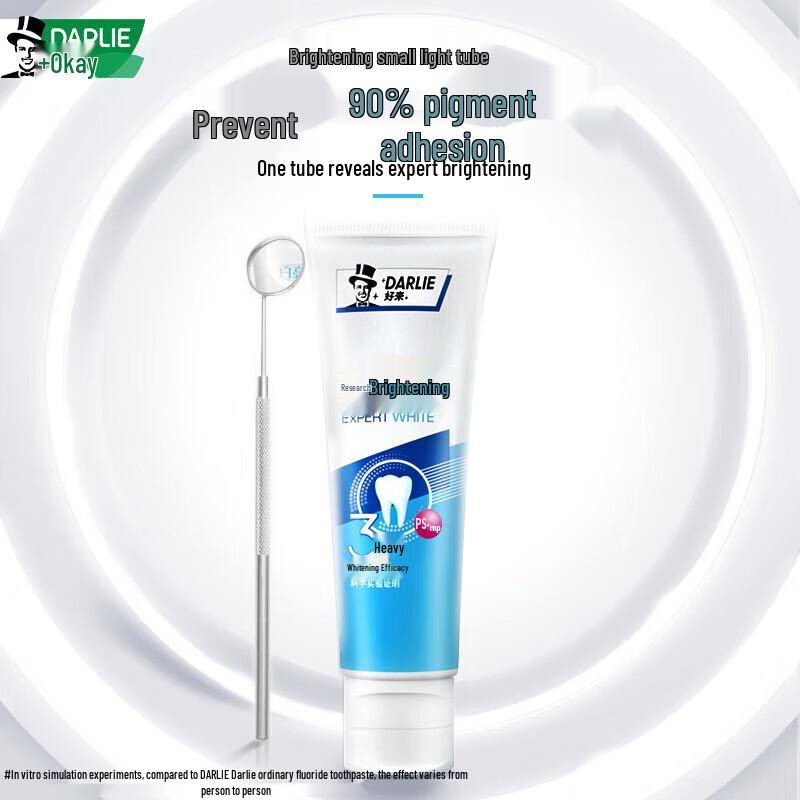 Darlie Expert Whitening Toothpaste Triple Pack with Toothbrush