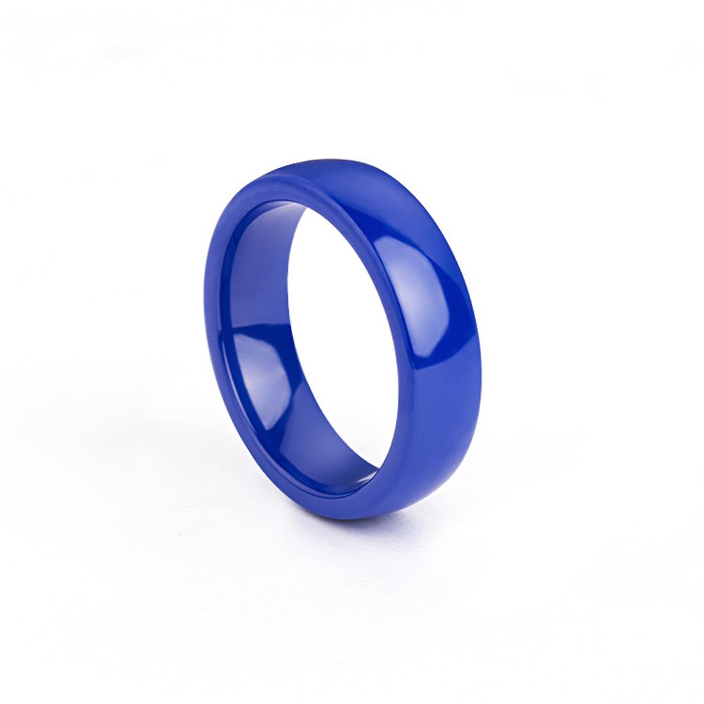 Classic 6mm Ceramic Ring For Women Couples Bands Hypoallergenic Space Ceramic Wedding Jewelry In Stock Fast Shipping