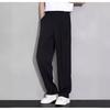 Pantalon d'été léger pour homme, élégant, coupe droite - Pantalon de costume ample, confortable, respirant, à drapé