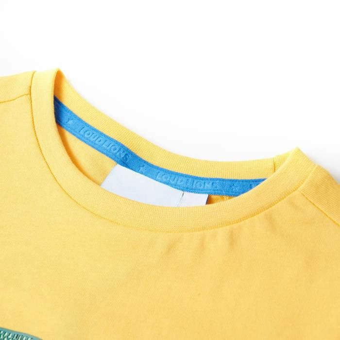 T-shirt pour enfants ocre clair 92/104/116/128/140
