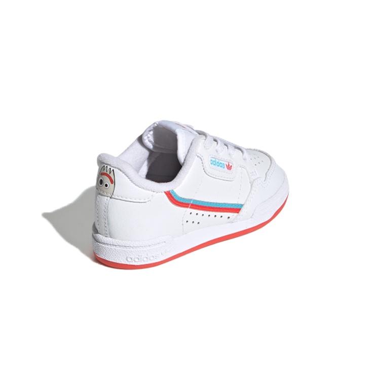 (TD) Adidas Continental 80 El I 'White Red' Baby EG7310
