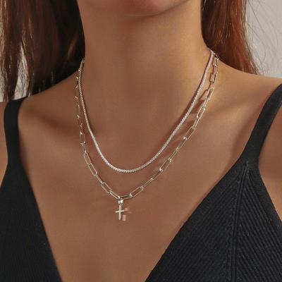 European & American Style Shiny Clavicle Necklace - Chic, Cool, Luxurious 