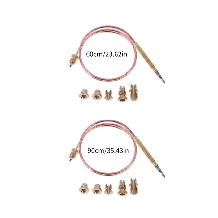 Copper Temperature Measurement Thermocouple Heat Resistant Probe for Kitchen