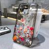 Abstract Plants Flower Phone Case For iPhone 16 Pro Case iPhone 13 15 11 12 14 Pro Max 16e 8 7 Plus XR XS X SE Clear Soft Cover