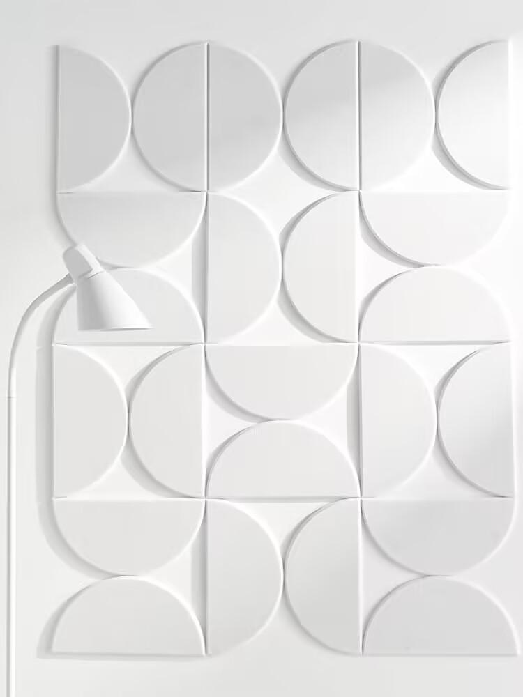 Semi-Circle Polyester Felt Wall Decoration & Sound Absorption Board