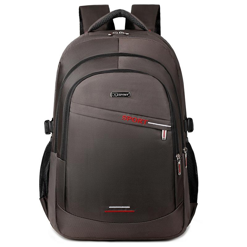 

5-Layer Men S Backpack - Durable, Waterproof, Multifunctional Design, With Bottle Strap - Perfect For Outdoor Activities, Busine