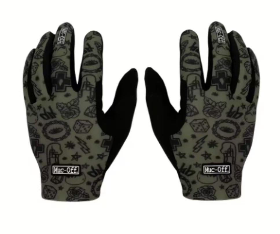 

Riding off-road motorcycle foreign trade best-selling long finger wear-resistant gloves S