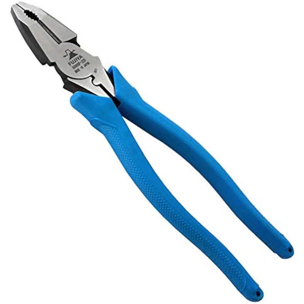 Fujiya (Fujiya) tecopene eccentric power pliers (slash head type) 225mm 3000SP-225