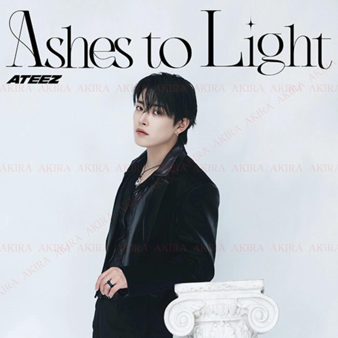 ATEEZ JAPAN 2-й ПОЛНЫЙ АЛЬБОМ Ashes to Light ВСЕ ver. ОФИЦИАЛЬНЫЙ ЗАПЕЧАТАННЫЙ CD HONGJOONG ver.