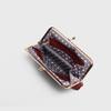 Retro Women's Long Clutch Bag with Folding Clasp and Ample Storage